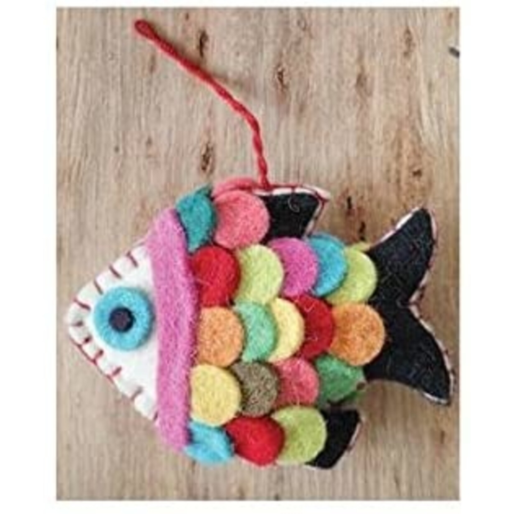 m. lynne designs felt fish ornament