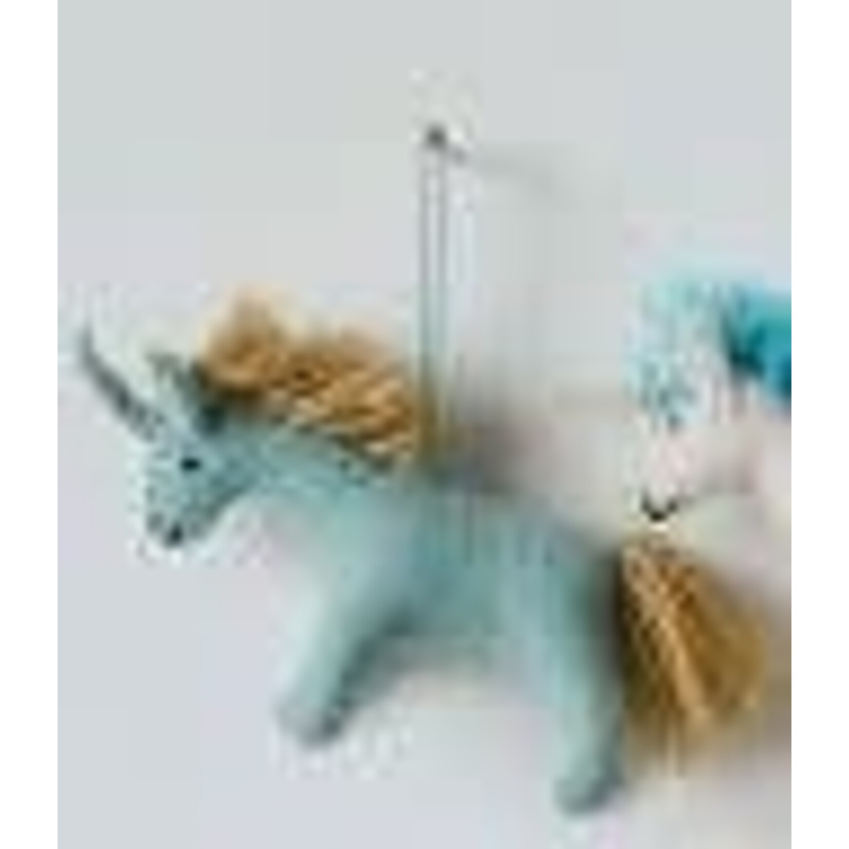 m. lynne designs felt unicorn ornament