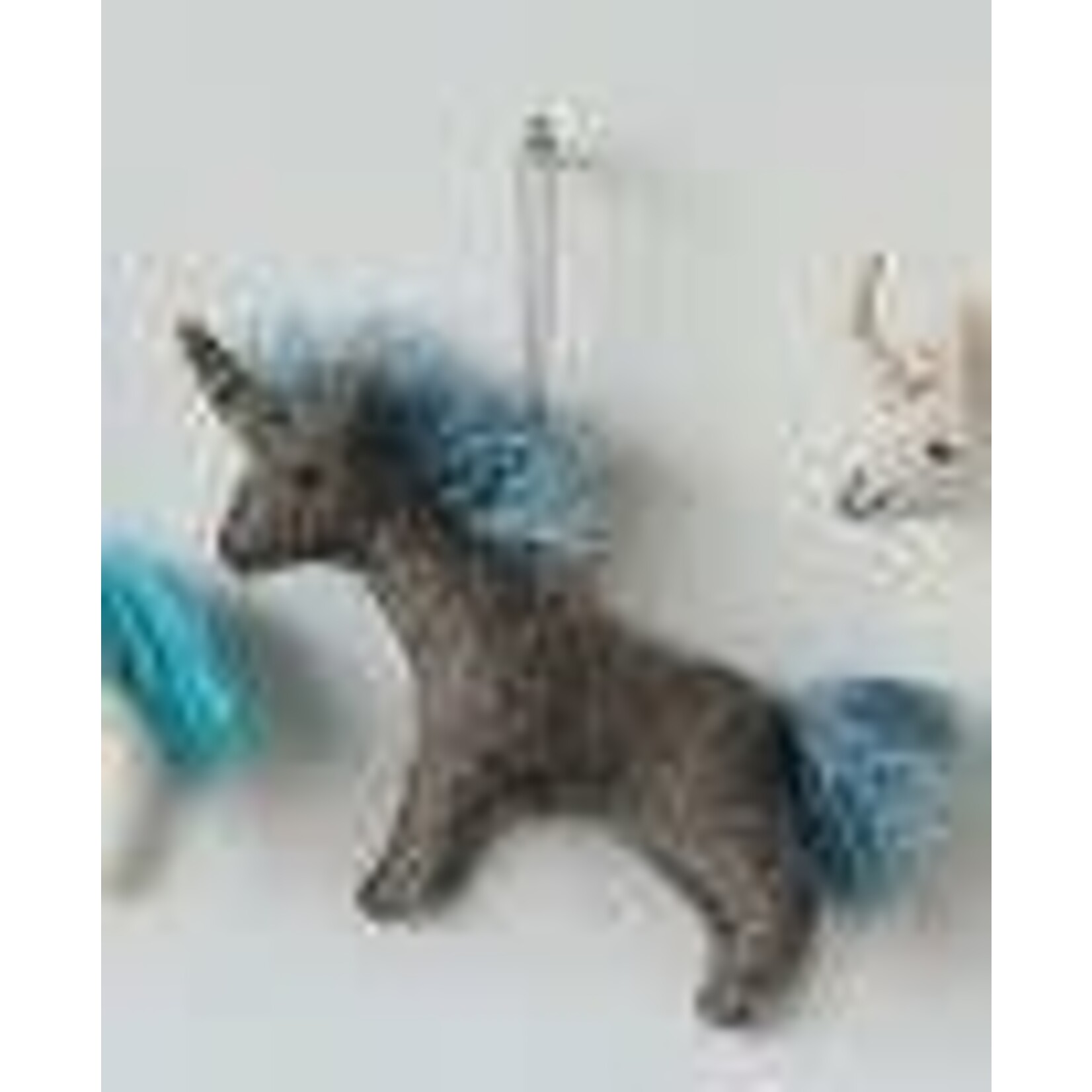 m. lynne designs felt unicorn ornament