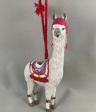 Llama with Accessories Ornament