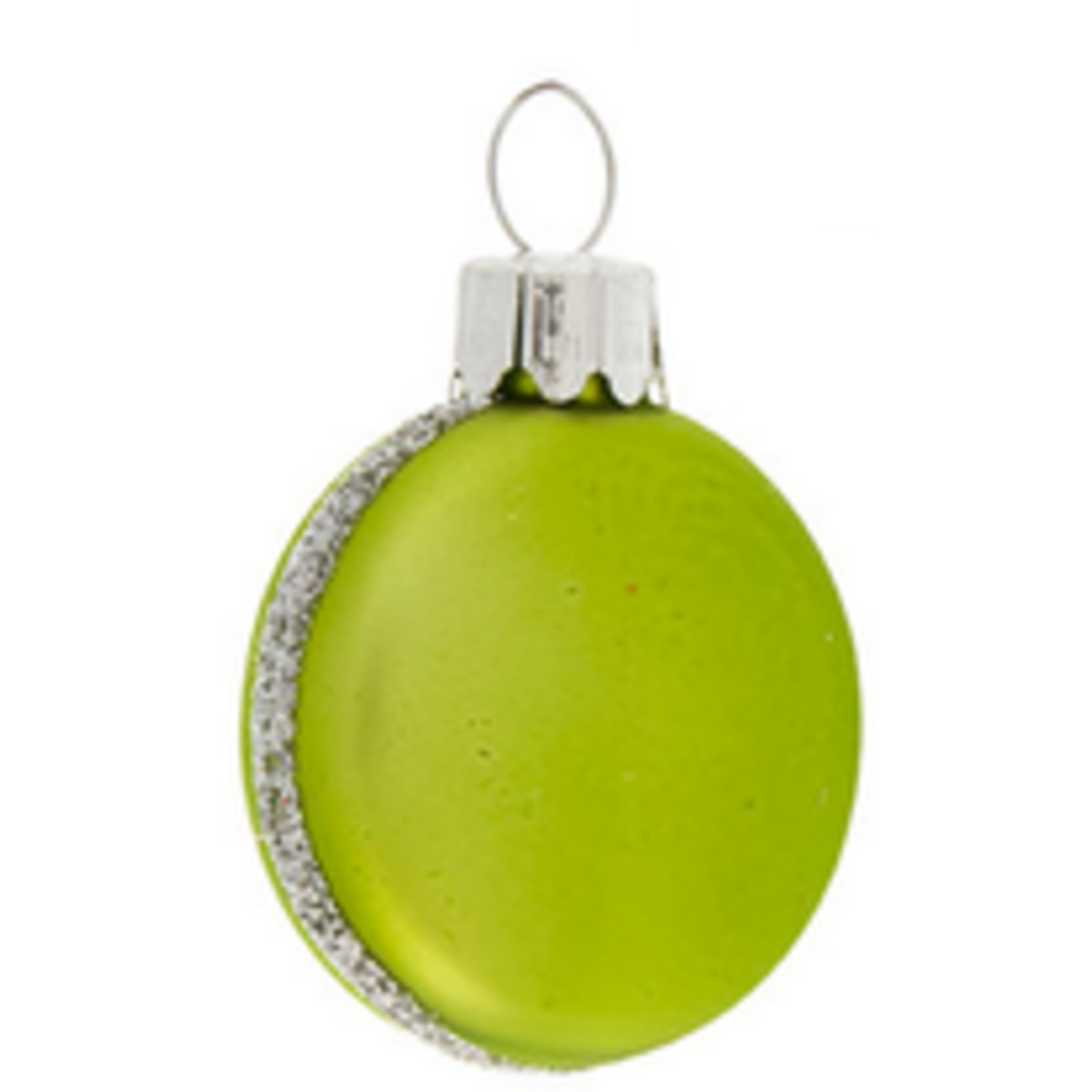 m. lynne designs macaroon glass ornament