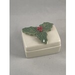 m. lynne designs holly dish with lid