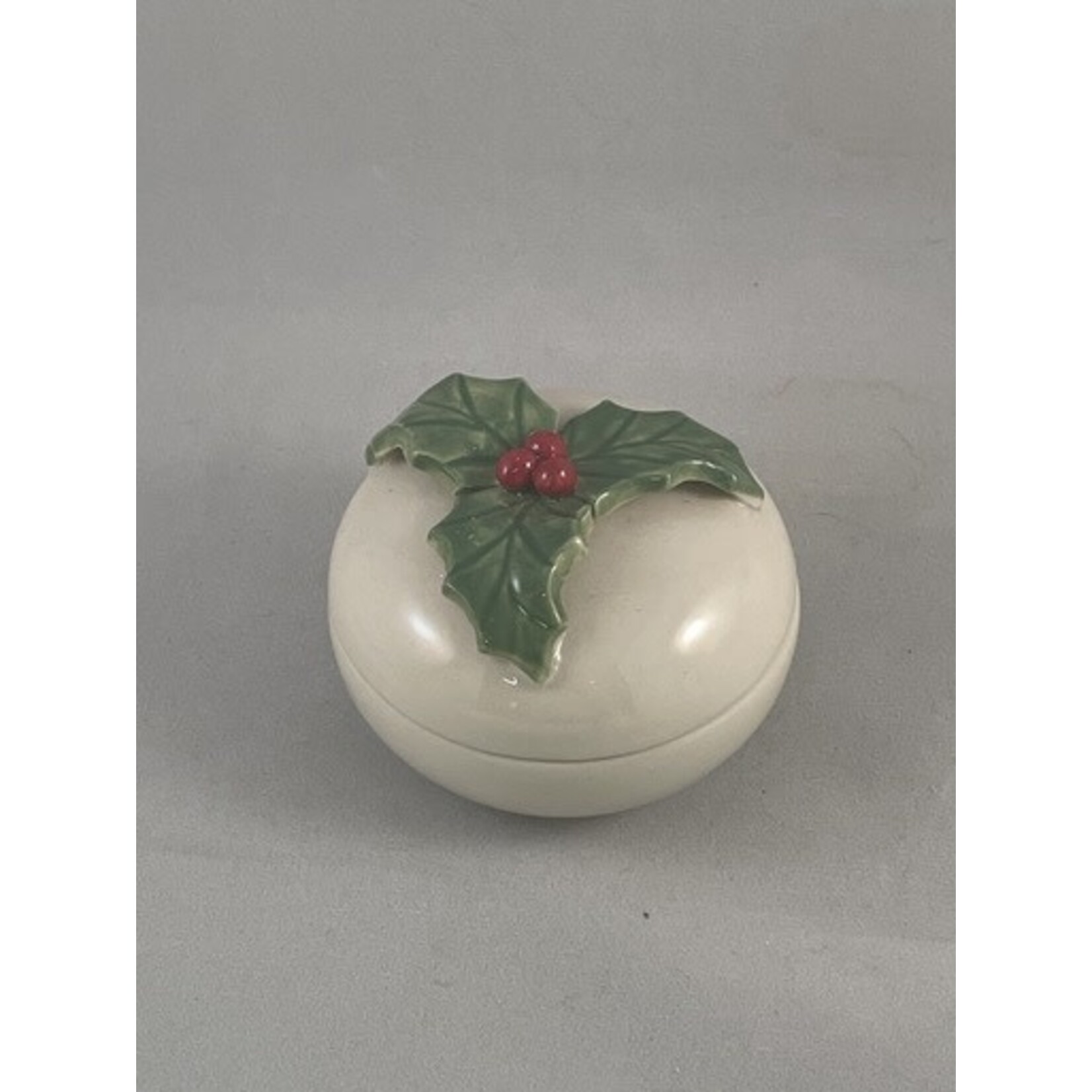 m. lynne designs holly dish with lid