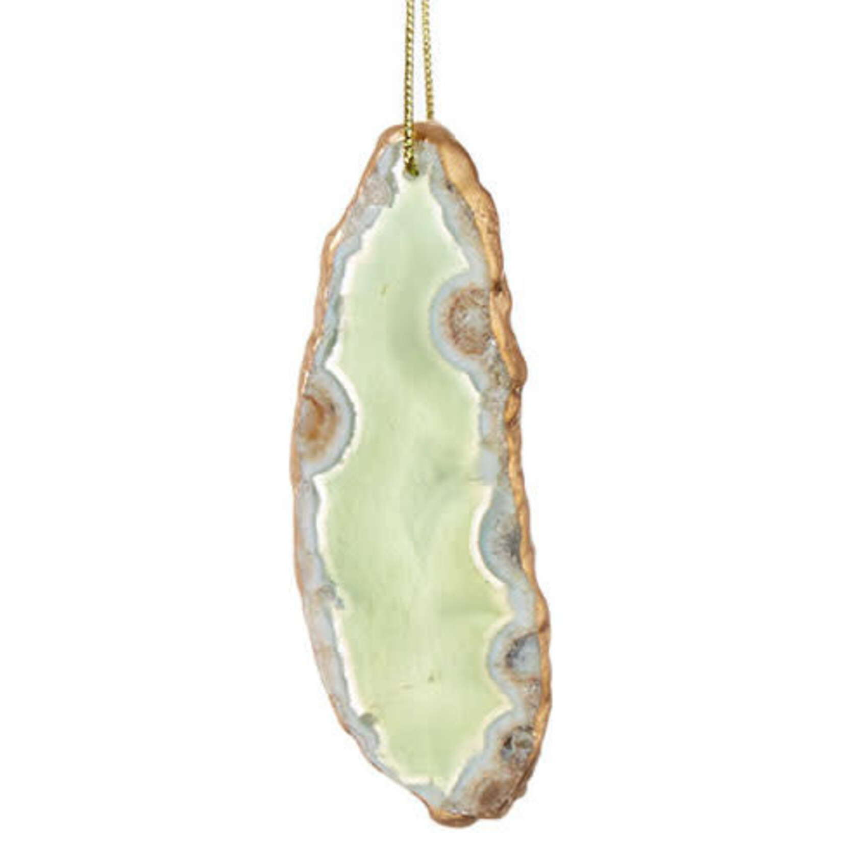 m. lynne designs agate ornament