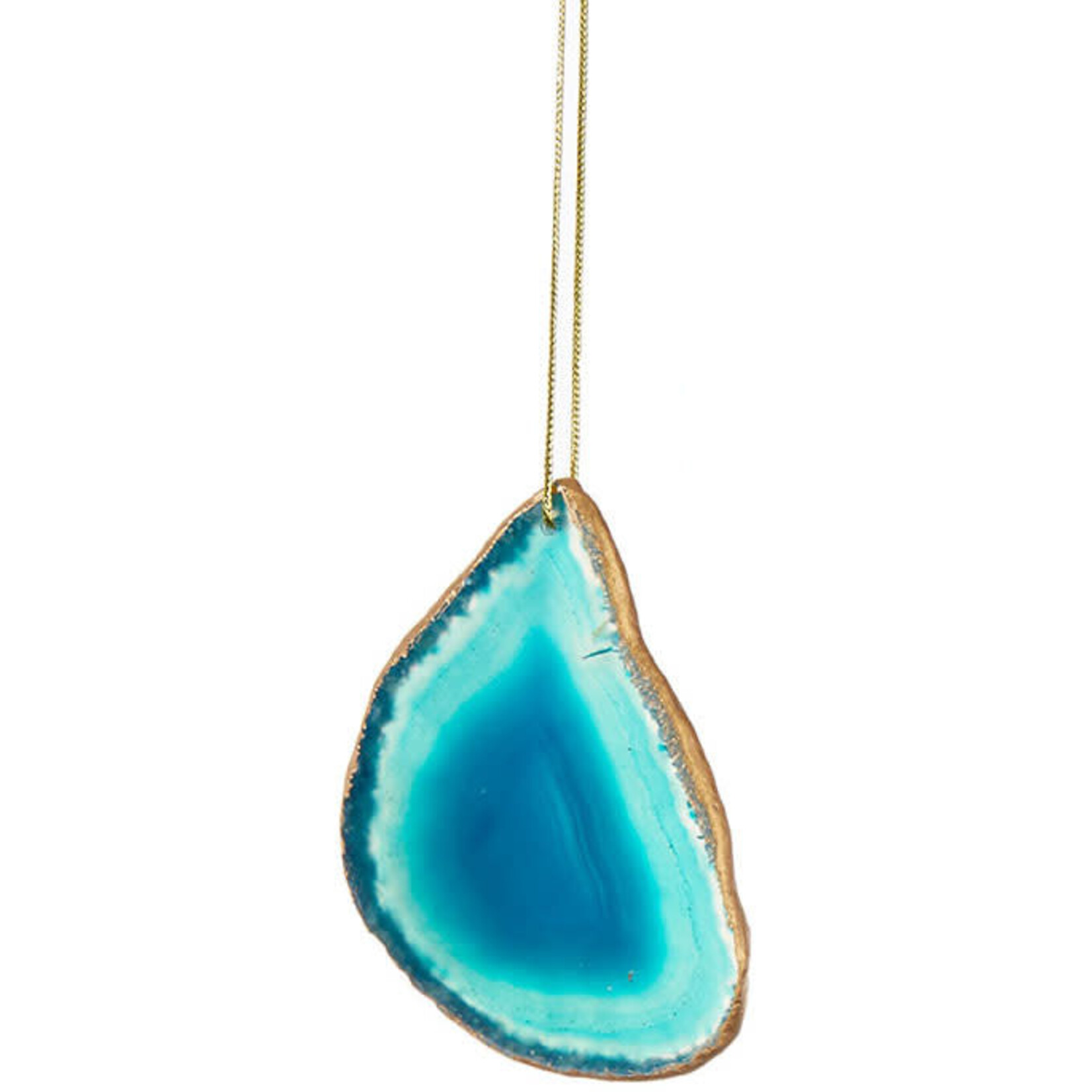 m. lynne designs agate ornament