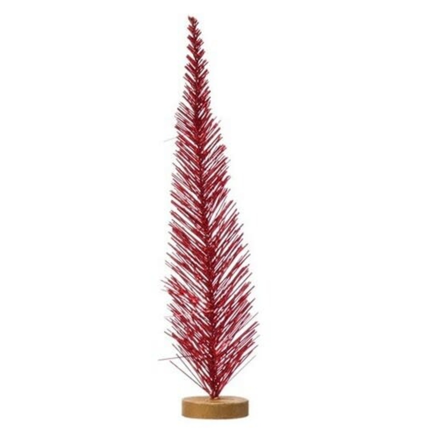 m. lynne designs vintaage plastic bottlebrush tree
