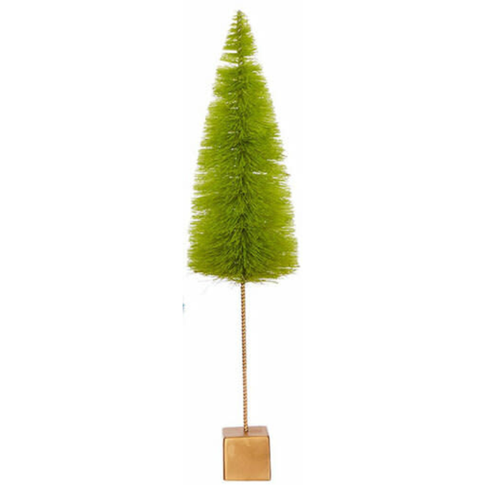 m. lynne designs bottlebrush tree on gold base