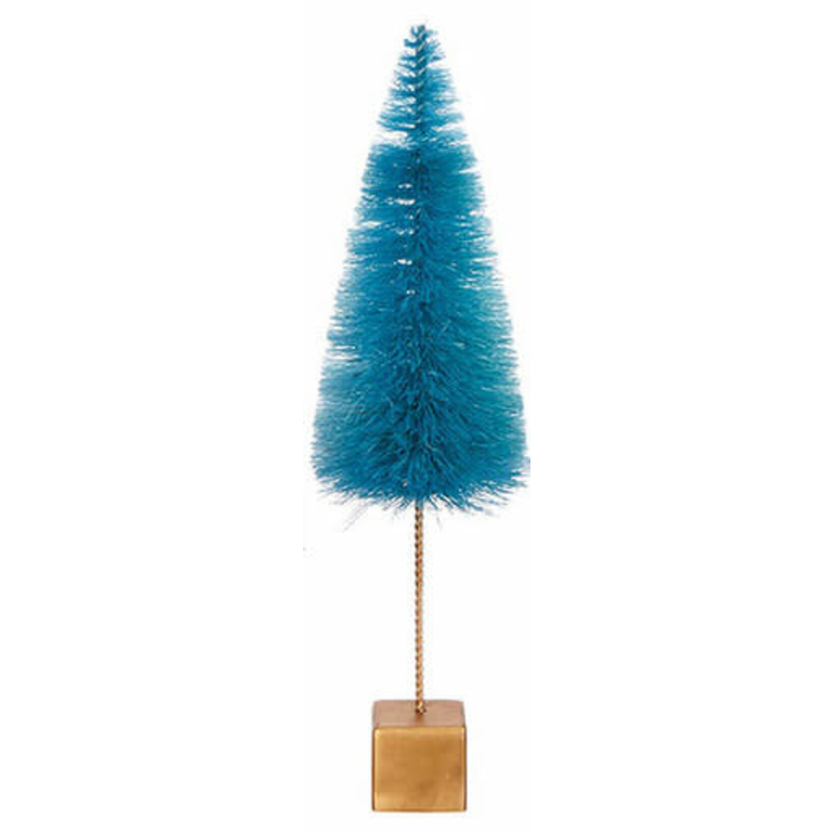 m. lynne designs bottlebrush tree on gold base