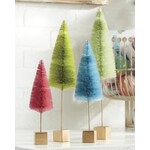 m. lynne designs bottlebrush tree on gold base