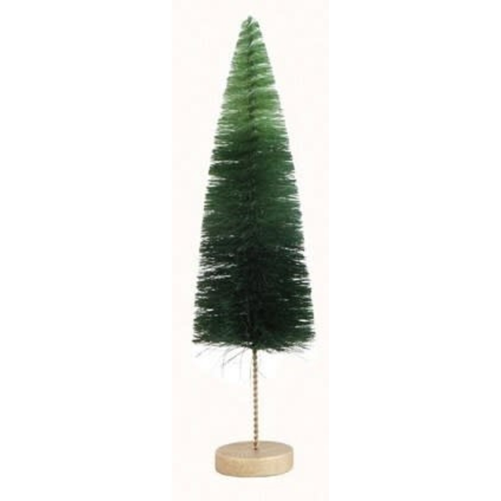 tall bottlebrush tree on gold base