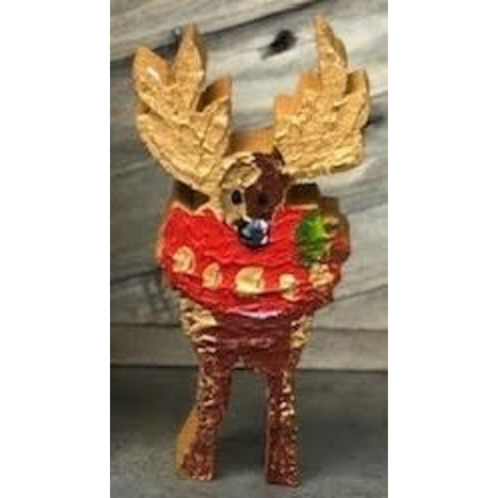 m. lynne designs painted christmas block