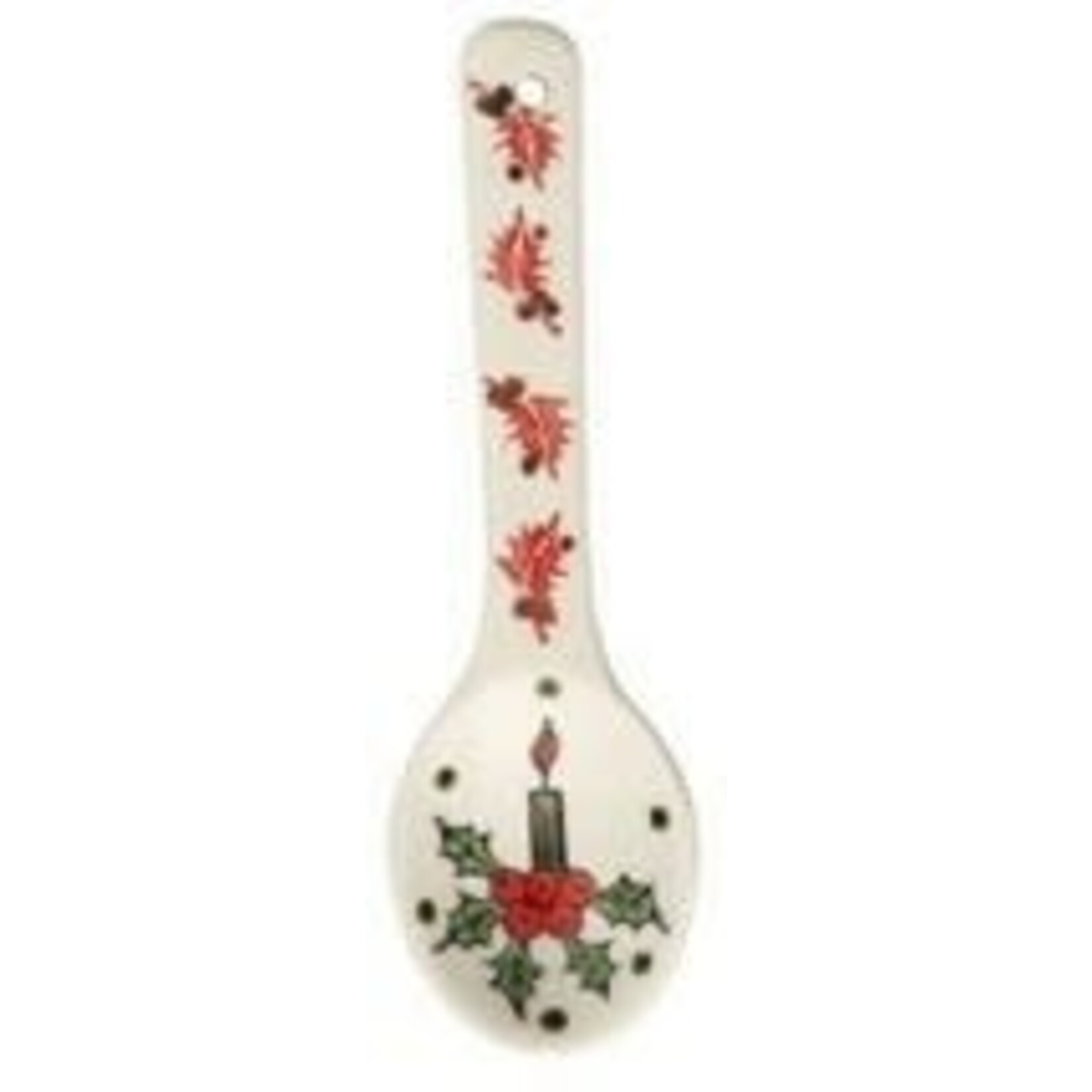 m. lynne designs christmas stoneware spoon