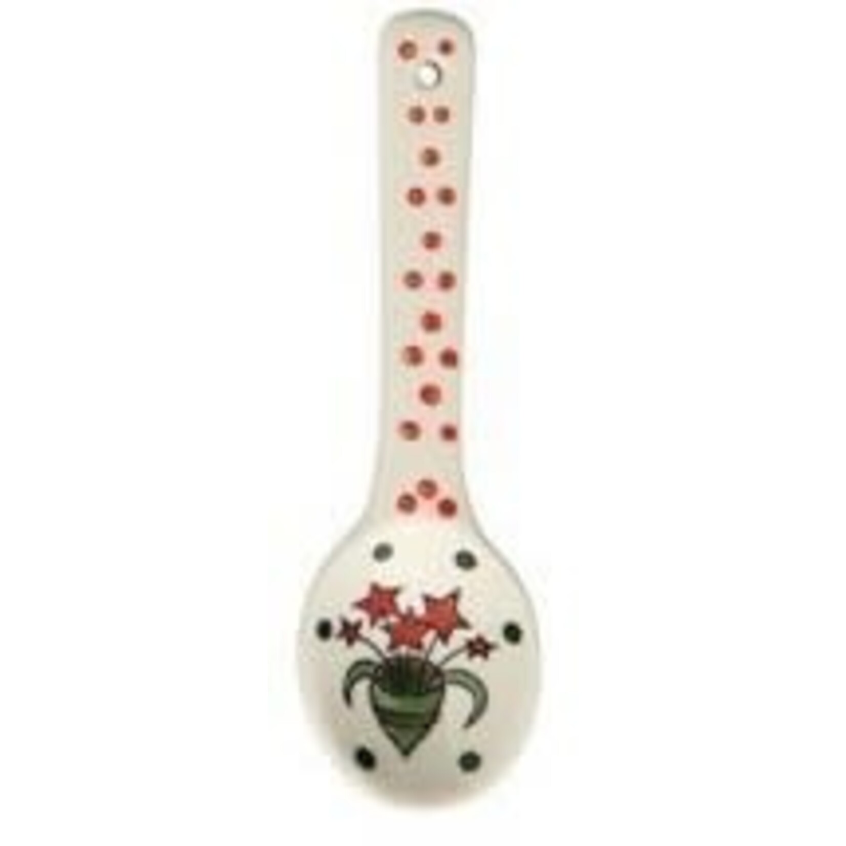 m. lynne designs christmas stoneware spoon