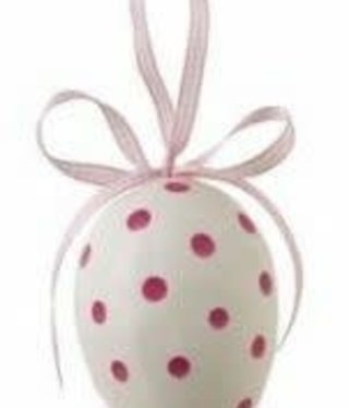 Polka Dot Easter Egg Ornament