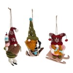 m. lynne designs sporty gnomie ornament