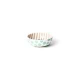 happy everything Mint Dot Be Happy Dipping Bowl