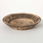 m. lynne designs hand-carved wooden bowl