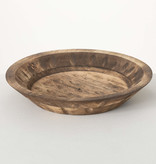 available at m. lynne designs Hand-carved Wooden Bowl