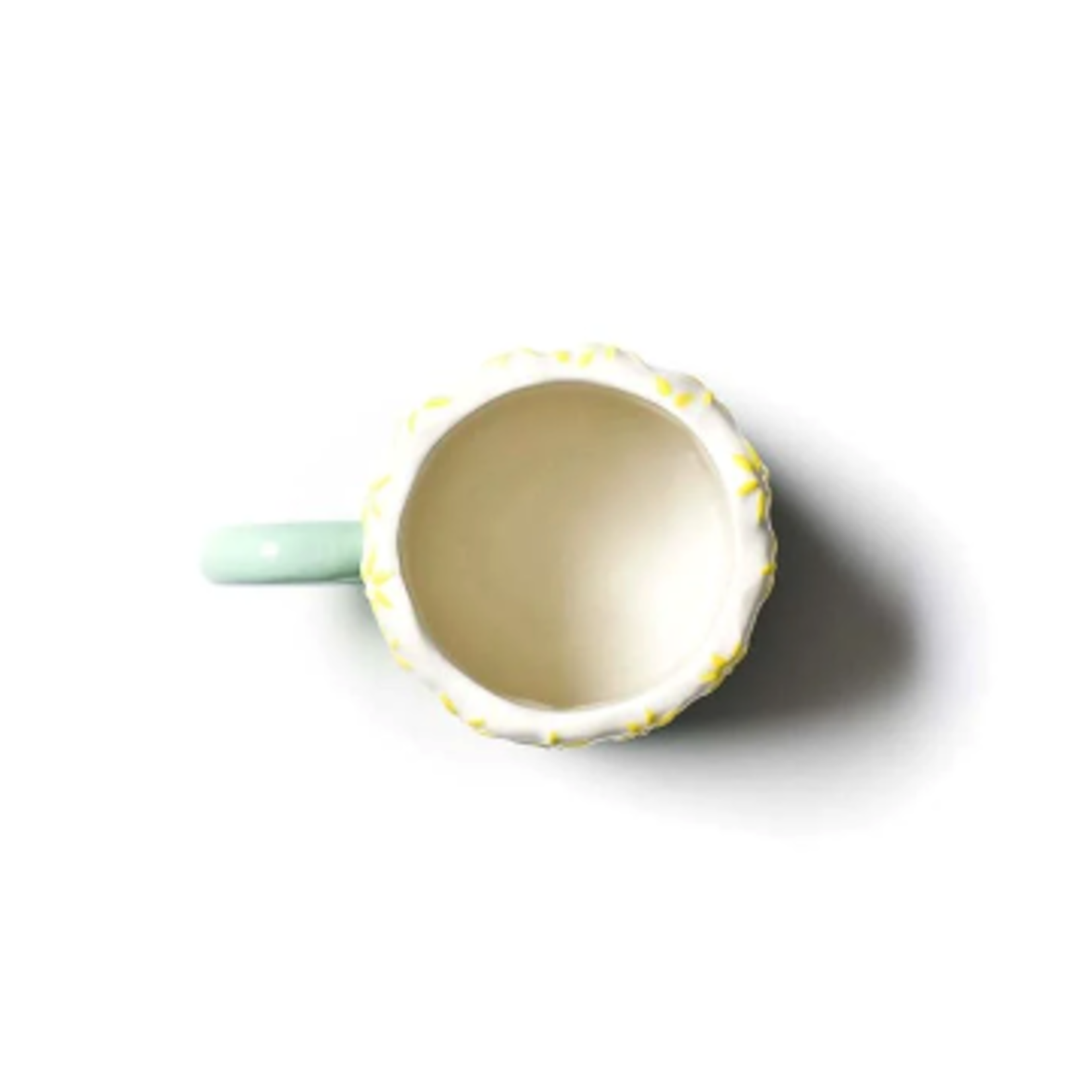 happy everything sparkle cake shaped mug
