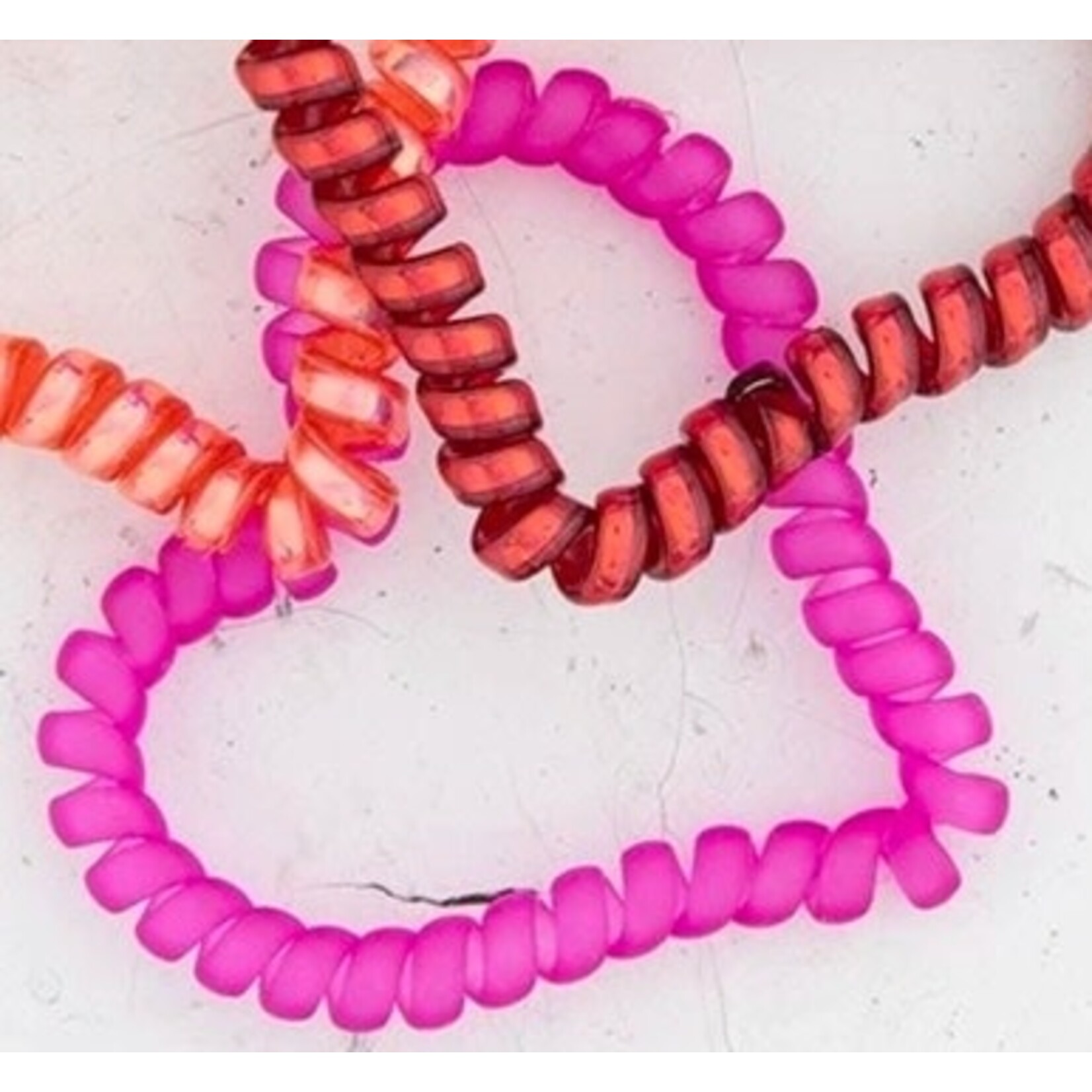 natural life heart teletie scrunchie