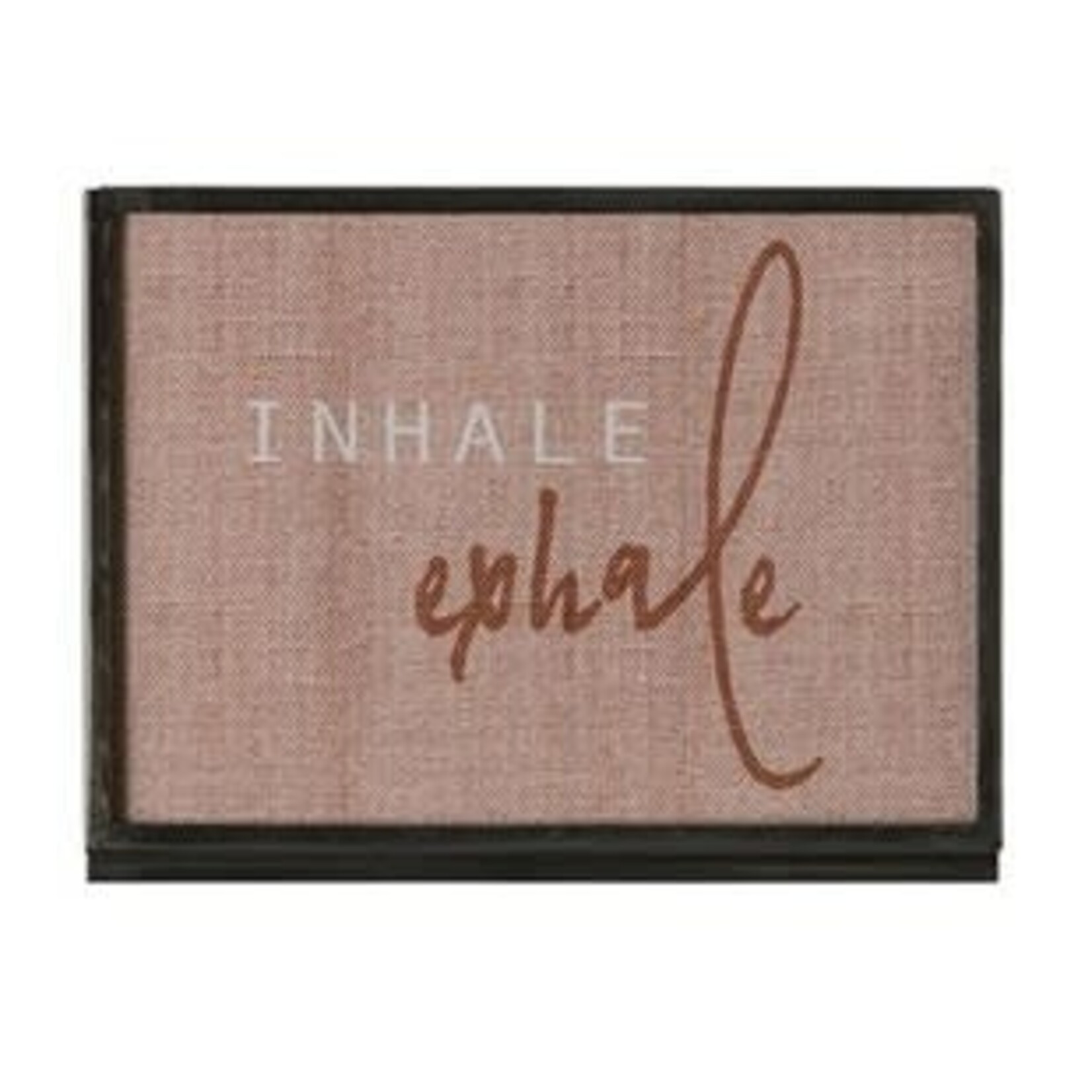 m. lynne designs metal frame with quote