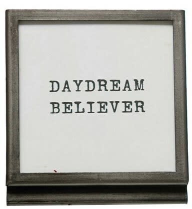 available at m. lynne designs Small Square Quote in Frame