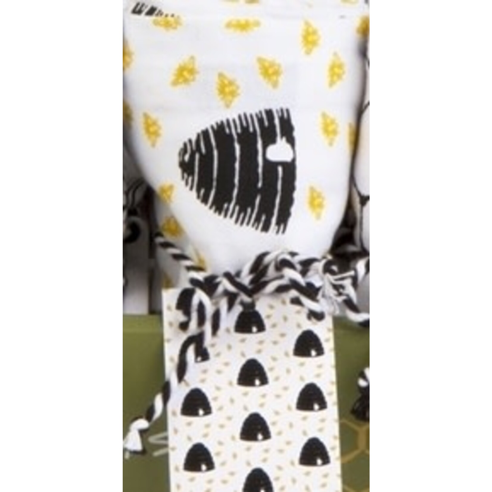 m. lynne designs bee tea towel