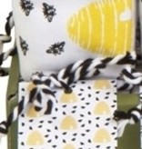 available at m. lynne designs Bee Tea Towel