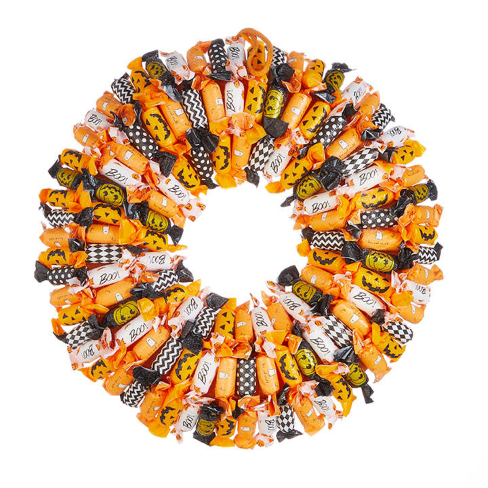 m. lynne designs halloween candy wreath
