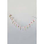 m. lynne designs merry christmas garland, red, white & green