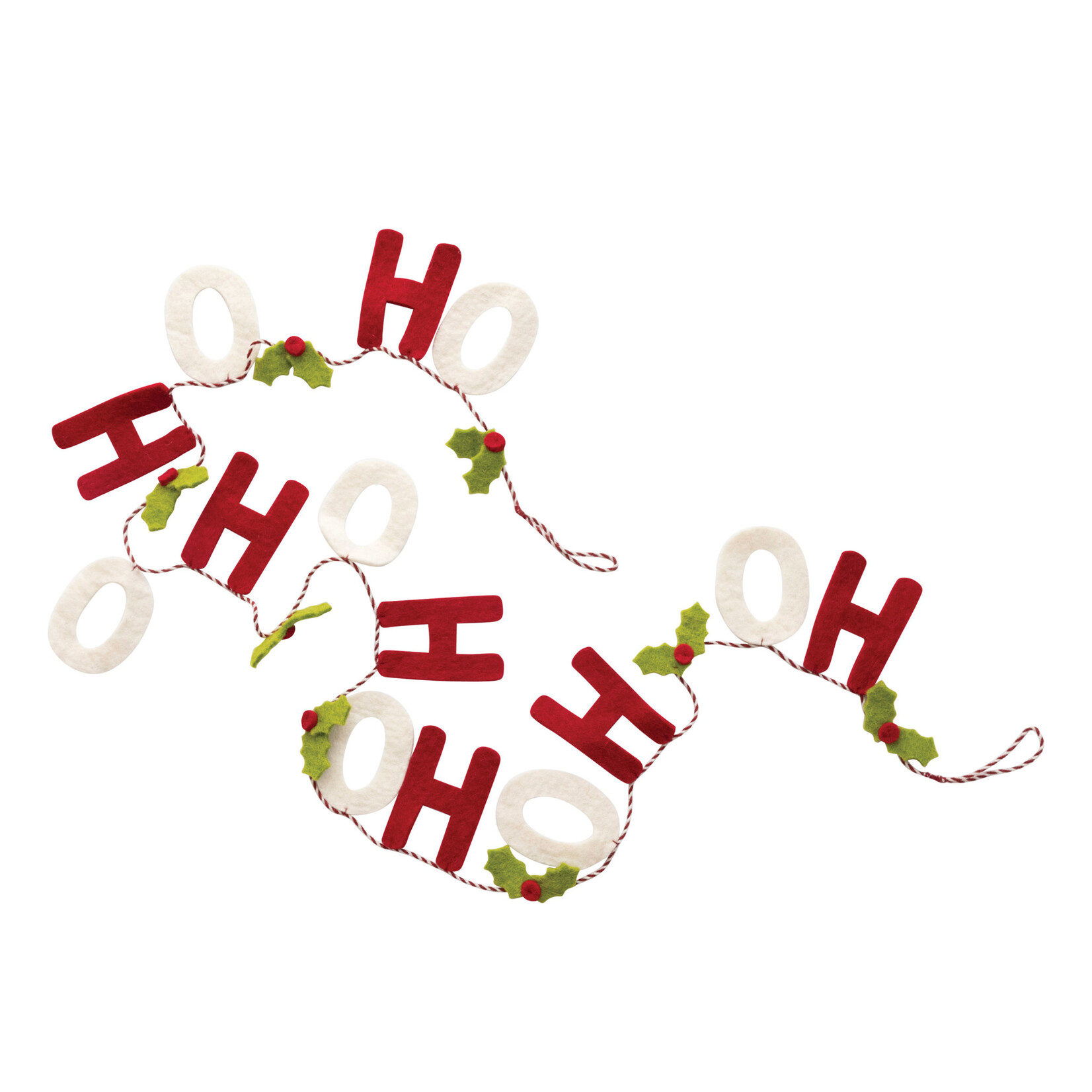 m. lynne designs ho ho ho garland