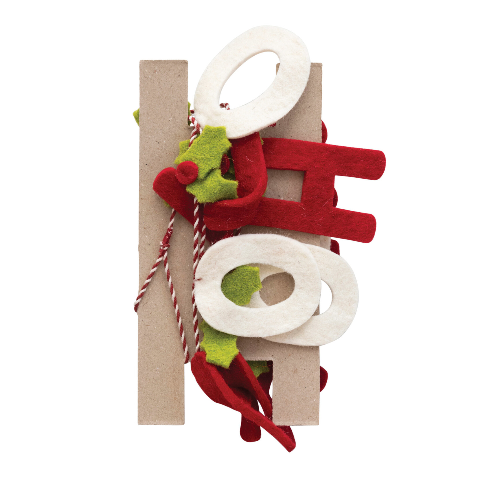 m. lynne designs ho ho ho garland