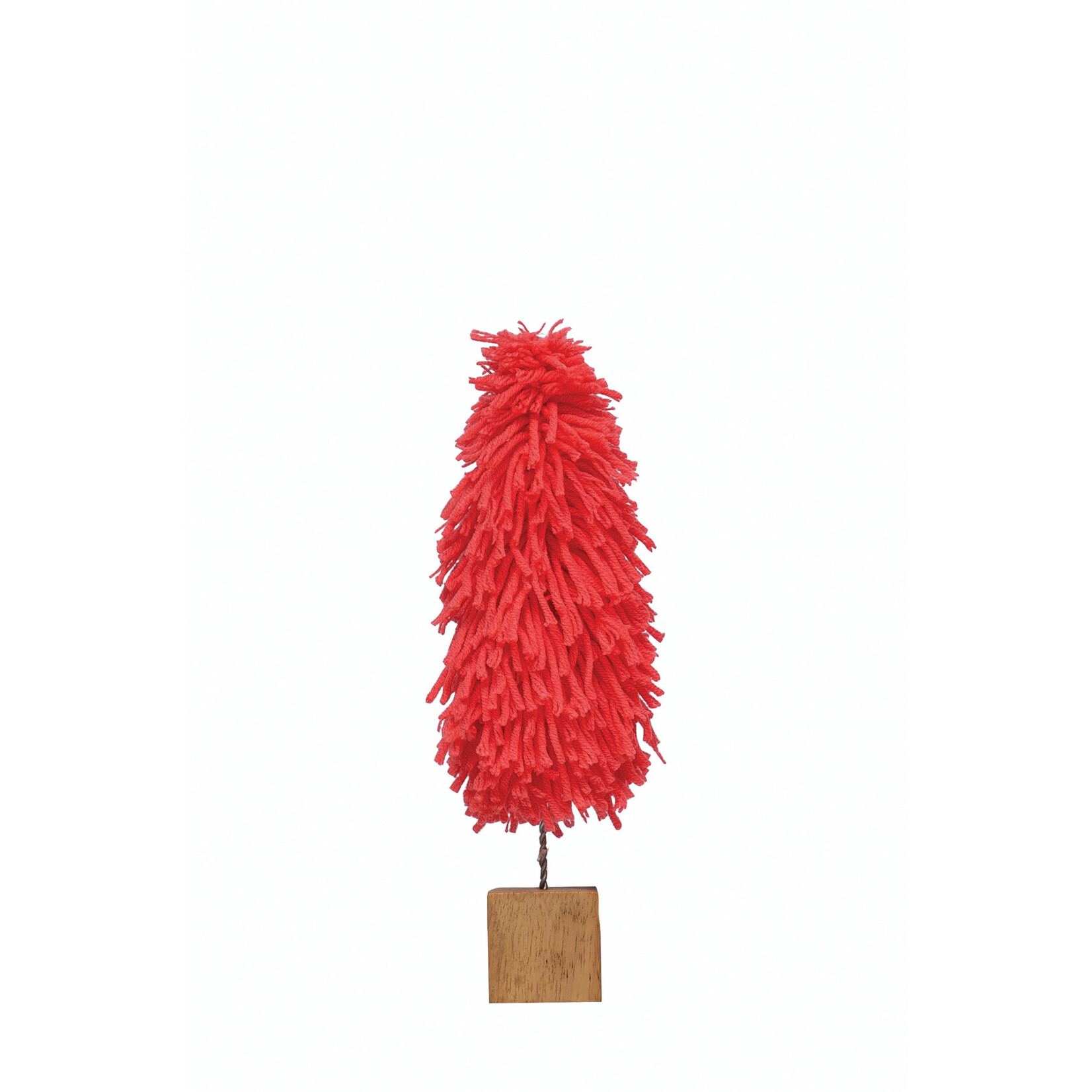 m. lynne designs hot pink fabric yarn tree