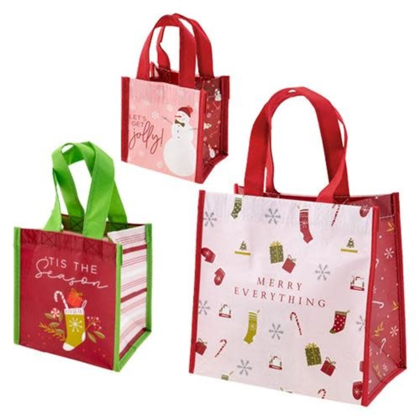 m. lynne designs candy cane gift bags