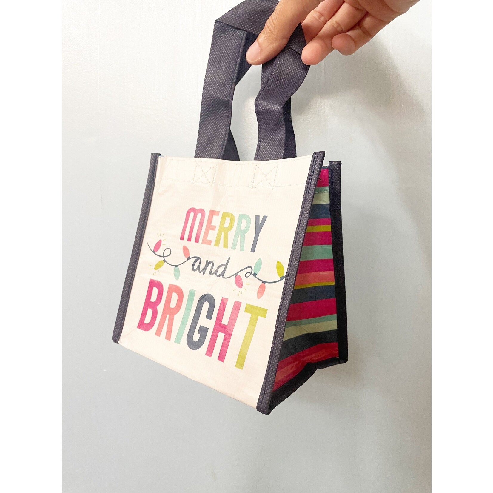 m. lynne designs boho bright holiday gift bags