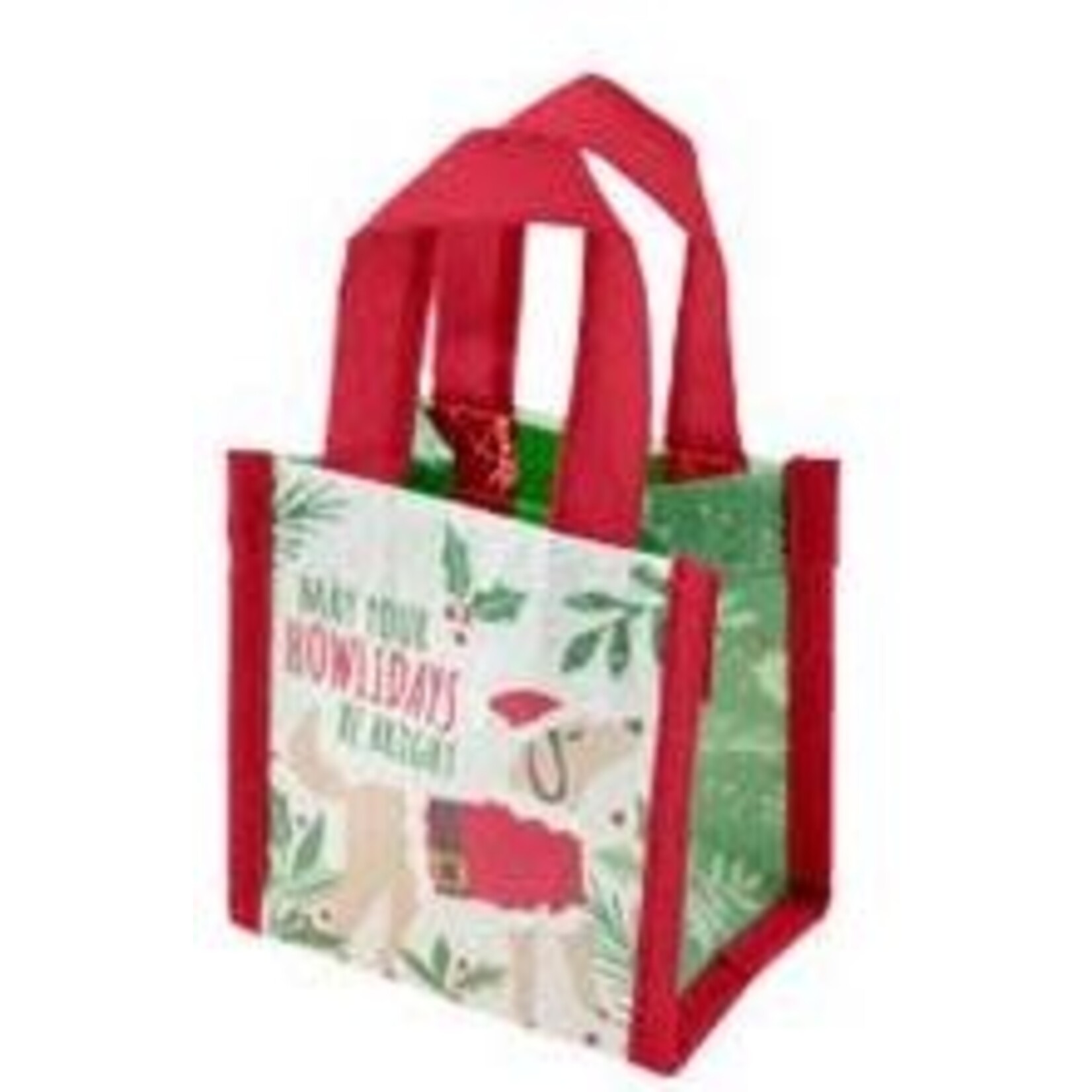 m. lynne designs holidaay dog gift bag
