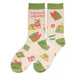 m. lynne designs gangsta wrapper socks