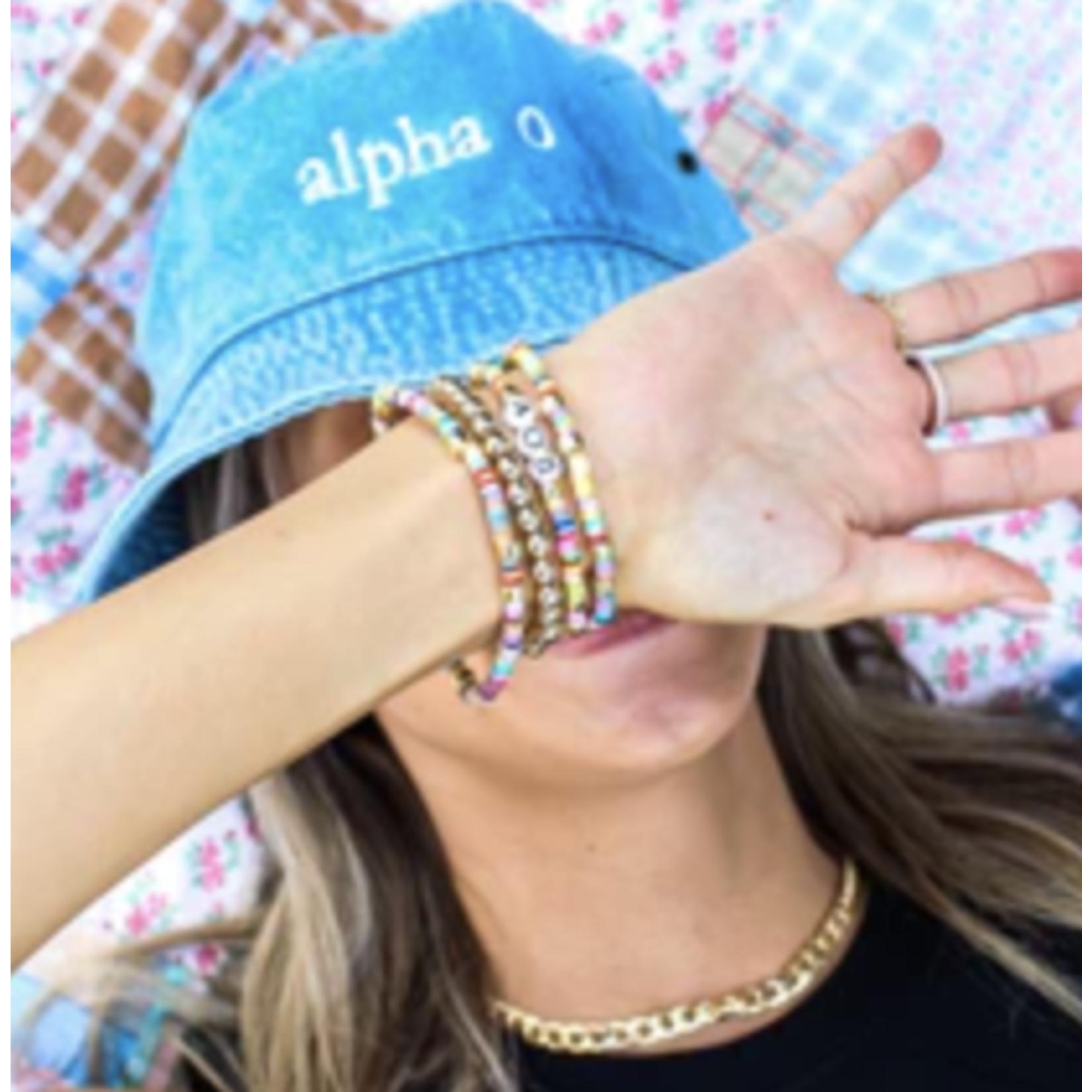 m. lynne designs sorority bracelet stack