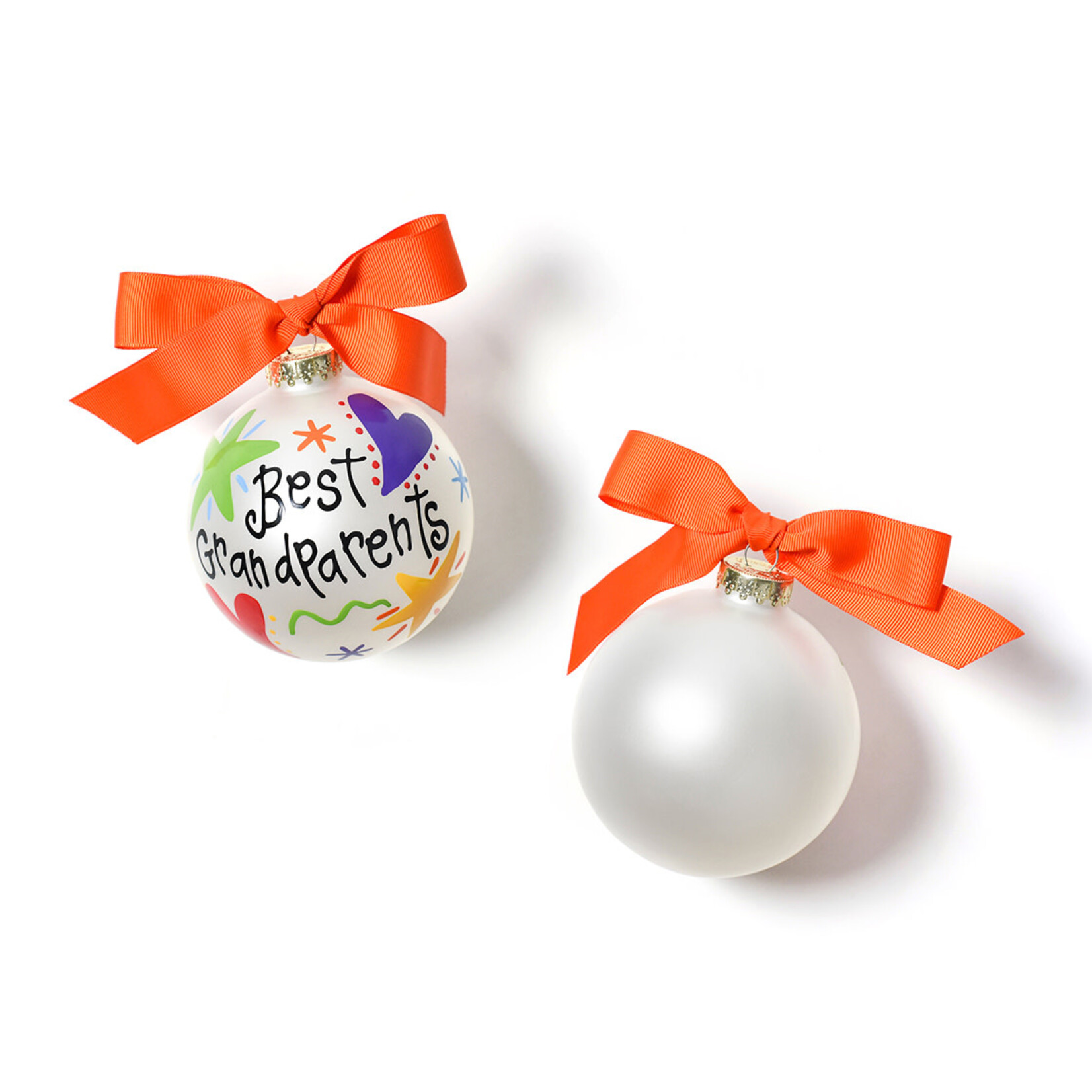 coton colors best grandparents glass ornament