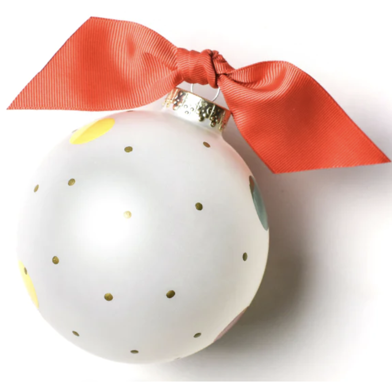 coton colors best teacher ever glass ornament
