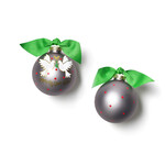 coton colors merrily ever after glass ornament