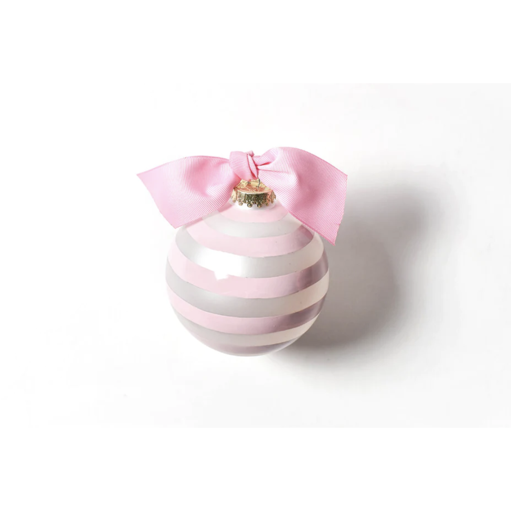 coton colors breast cancer survivor glass ornament