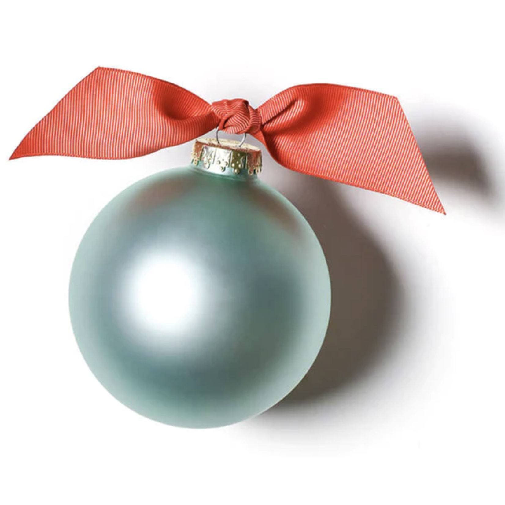 coton colors shark glass ornament