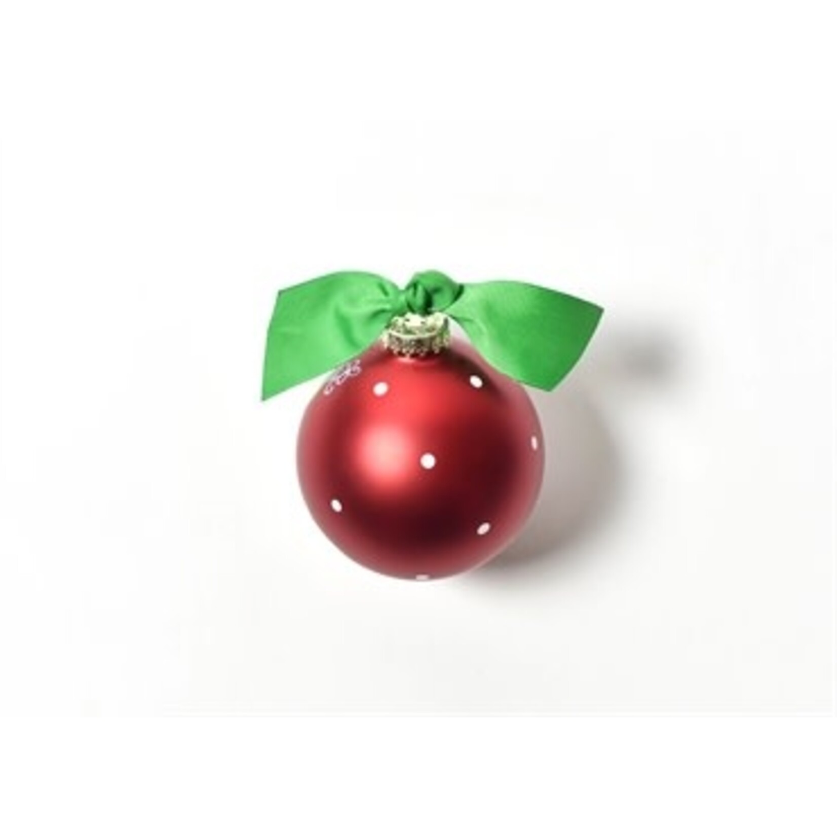 coton colors our first christmas glass ornament