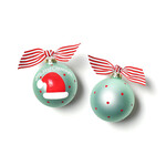 coton colors my first christmas hat boy glass ornament