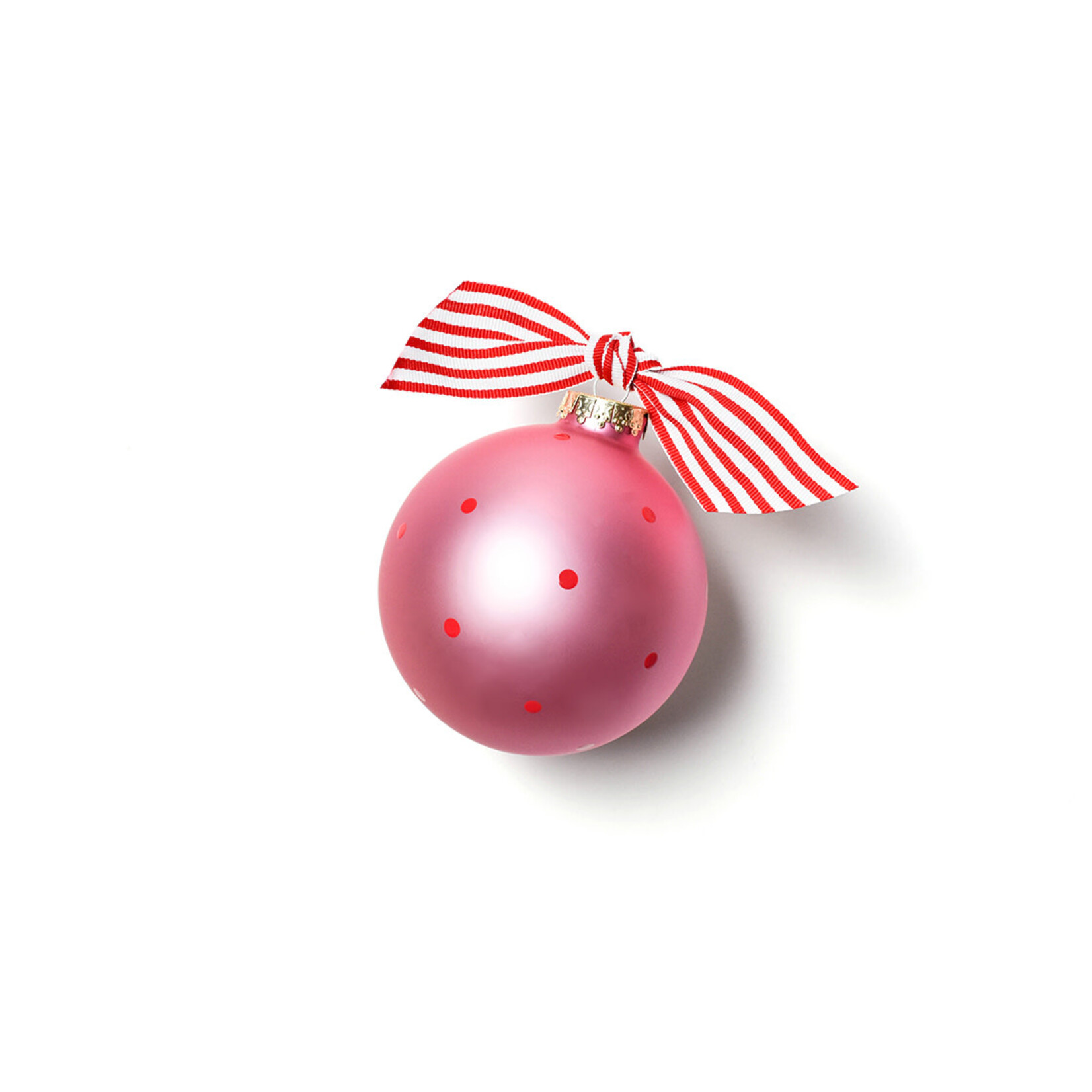coton colors my first christmas hat girl glass ornament