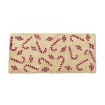 m. lynne designs peppermint candy estate coir mat