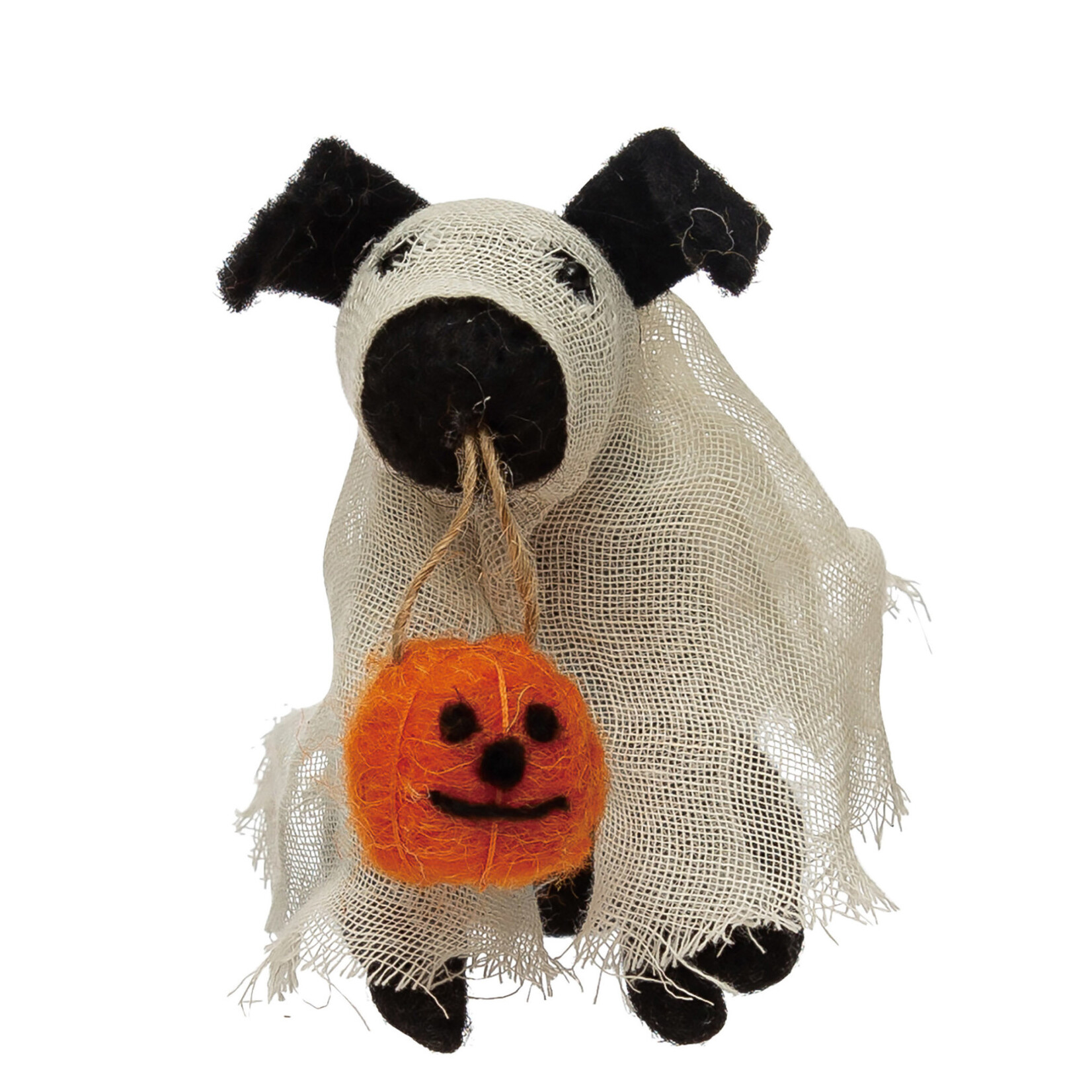 m. lynne designs felt halloween dog