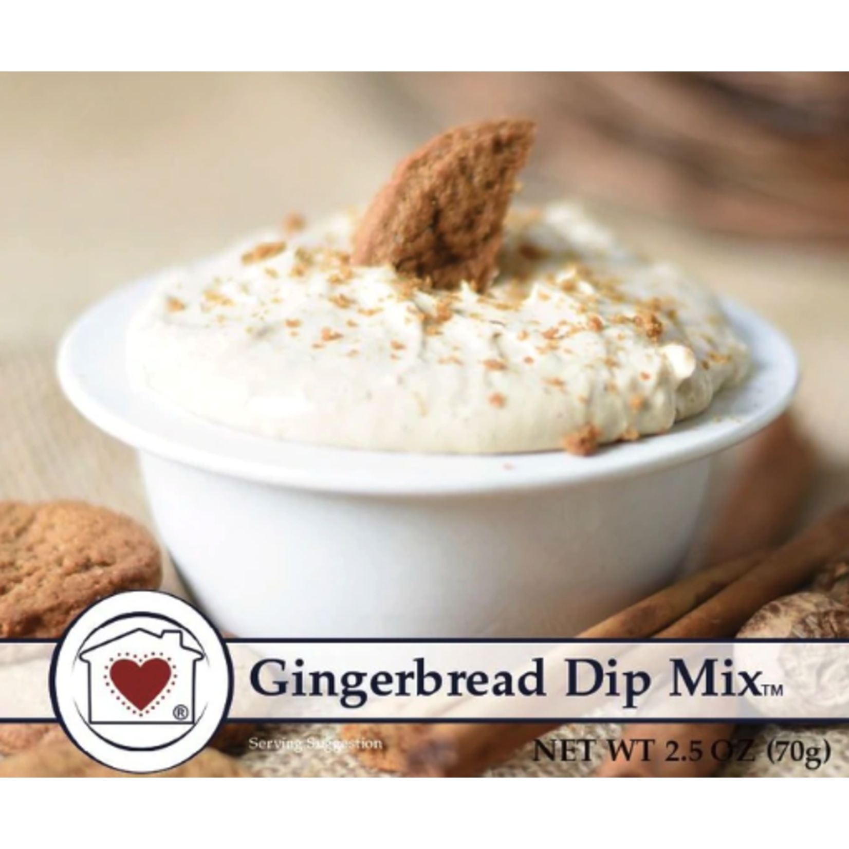 m. lynne designs gingerbread dip mix