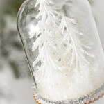 m. lynne designs trees in cloche ornament